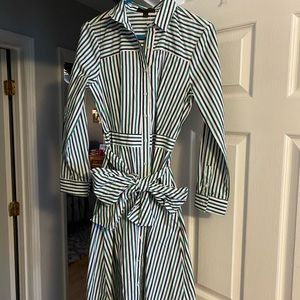 NWT J. Crew button down dress with bow